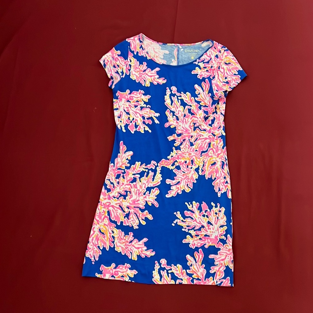 Blue and Pink Lilly Pulitzer Dress